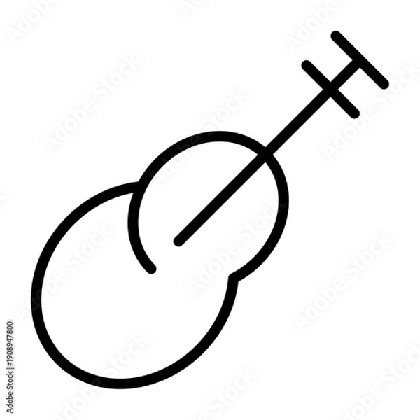 Obraz Guitar Icon Design