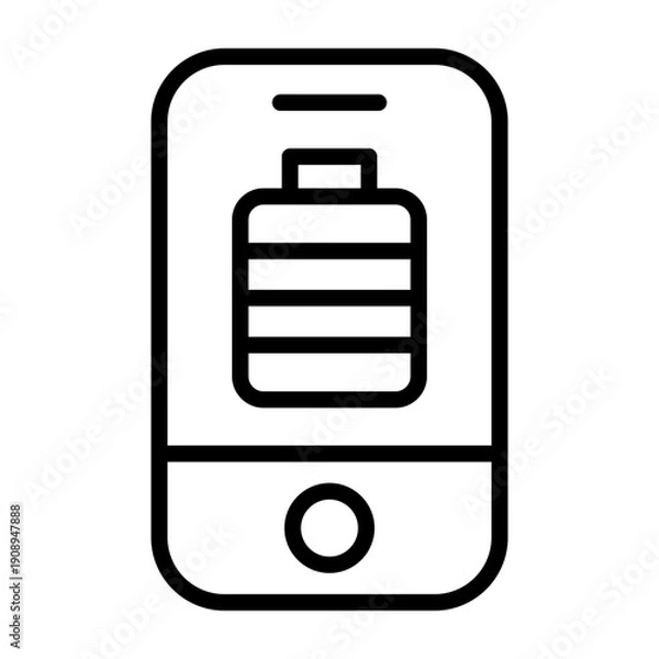 Obraz Battery Icon Design