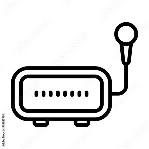 Obraz Music Player Icon Design