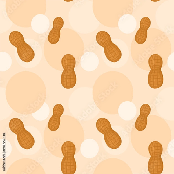 Obraz peanut seamless background