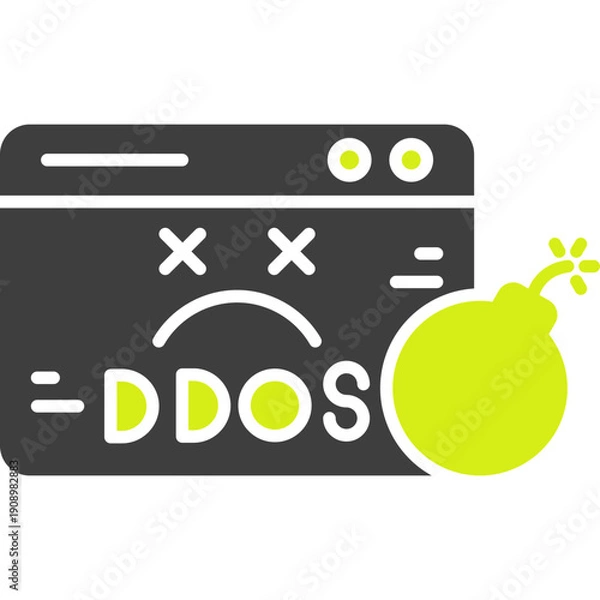 Obraz Ddos Icon