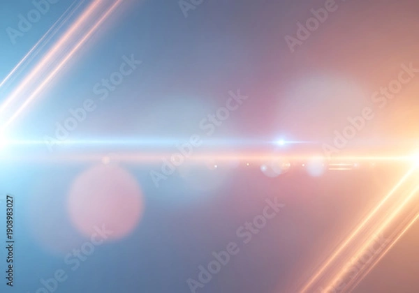 Obraz Soft Elegant Blur Background with Dynamic Light Leaks and Subtle Grain for Modern Web Design
