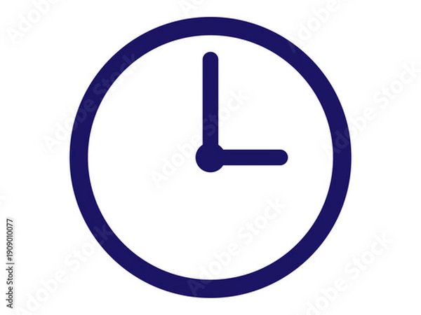 Obraz 時計マーク（時間アイコン）