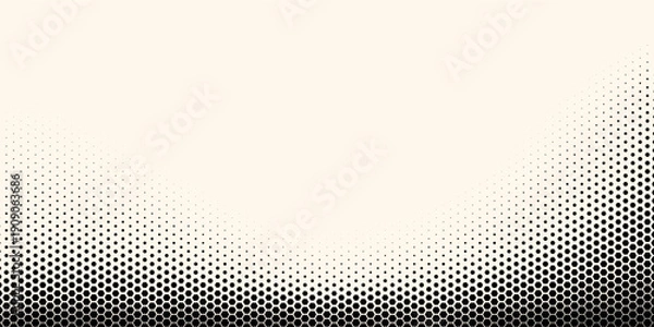 Obraz Eggshell-textured ecru gradient with a soft pastel beige backdrop.eps10