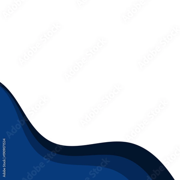 Obraz Wave Corner Shape