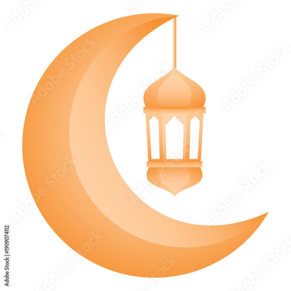 Obraz Lantern Hanging on the Moon