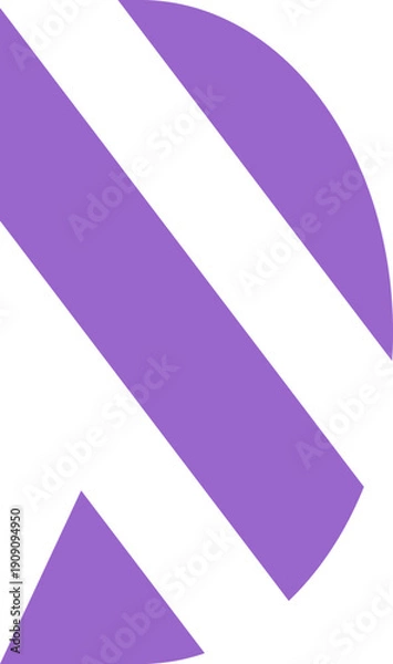 Obraz Letter D Initial Logo Element