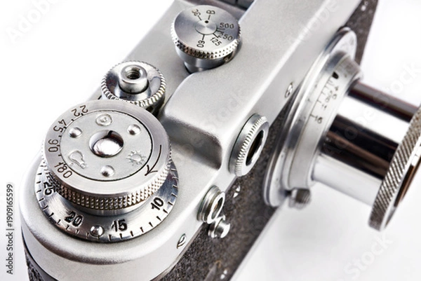 Obraz Retro rangefinder camera