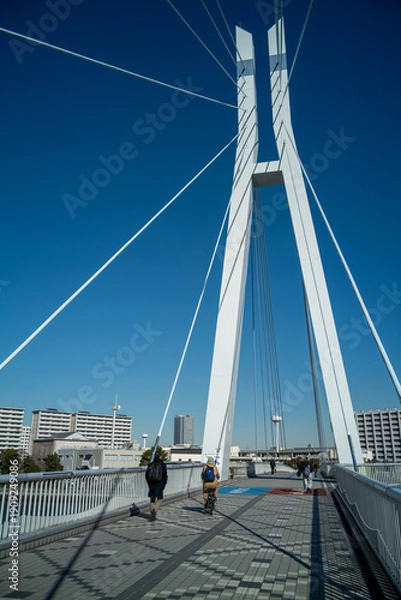 Obraz 辰巳桜橋　東京都江東区