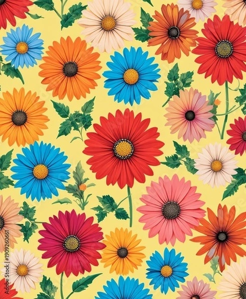 Obraz seamless floral pattern