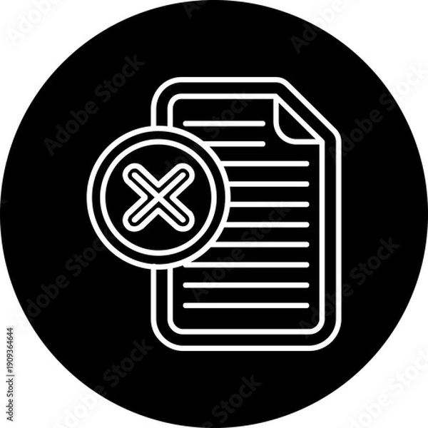 Obraz Transfer Error Icon