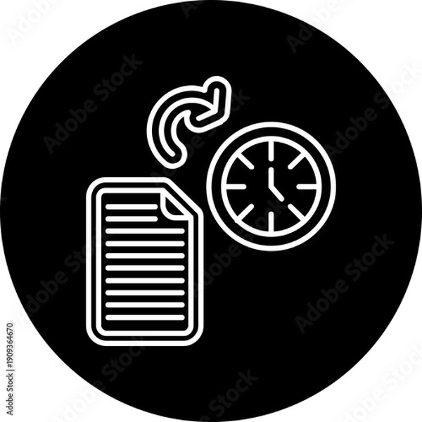 Obraz Instant Transfer Icon