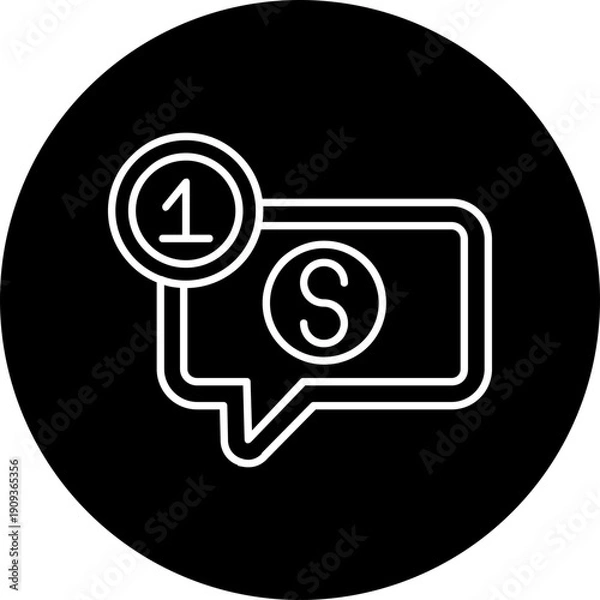 Obraz Direct Receive Icon