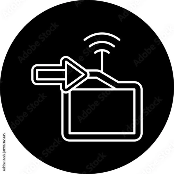 Obraz Hybrid Transfer Icon