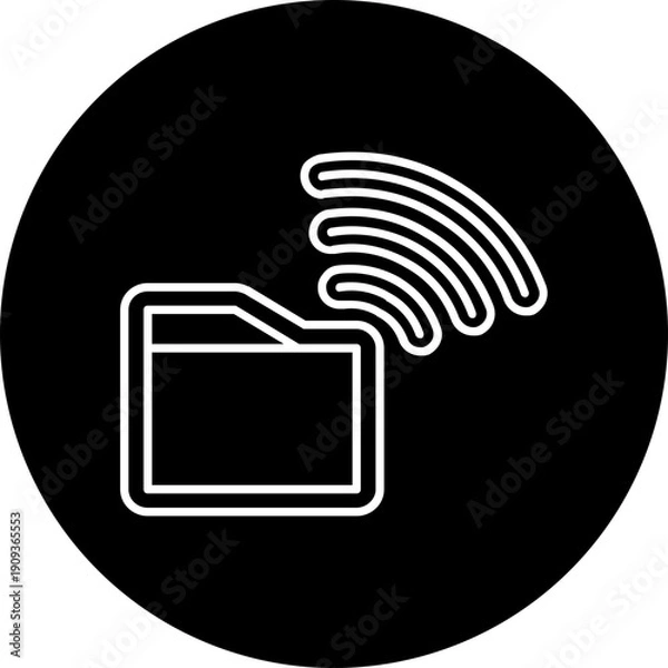 Obraz File Broadcast Icon