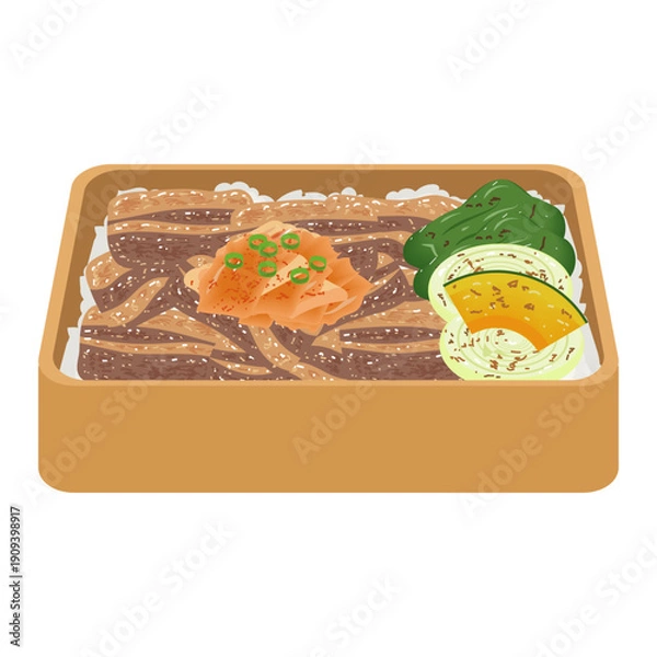 Obraz 焼肉弁当