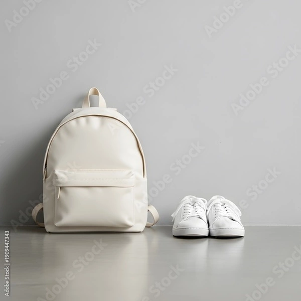 Obraz 백팩과 운동화