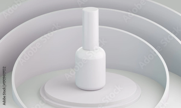 Obraz Cosmetic bottle mockup
