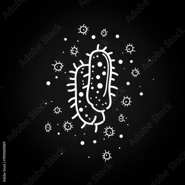 Obraz White goose standing gracefully.