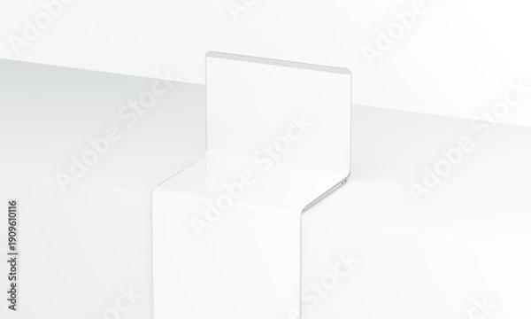 Obraz Minimal laptop flexible display