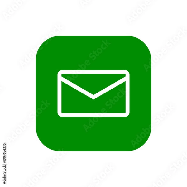 Obraz Envelope Mail Icon Vector Illustration