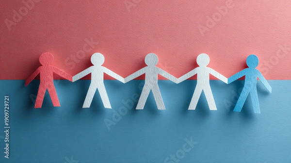 Obraz Successful teams align with organizational values.