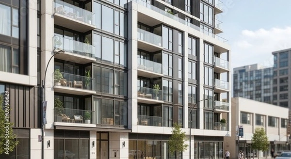 Obraz facade of a building