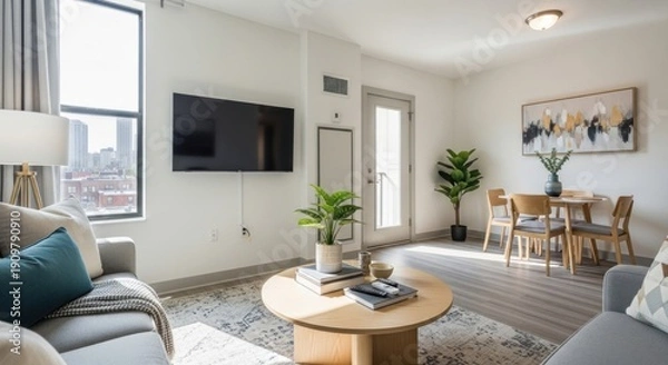 Obraz living room interior