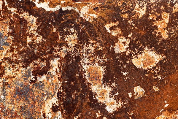 Obraz Oxidized volcanic stone exterior cladding texture background