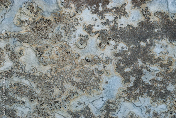 Obraz Oxidized volcanic stone exterior cladding texture background