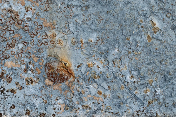 Obraz Oxidized volcanic stone exterior cladding texture background