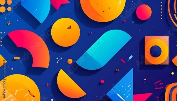 Obraz abstract colorful background