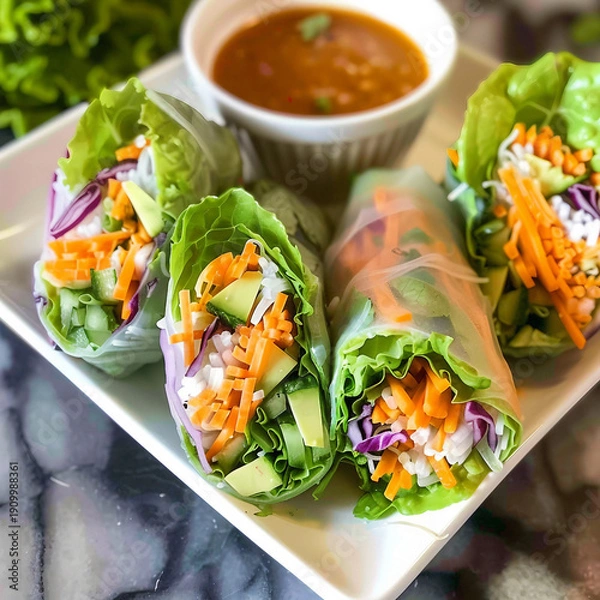 Obraz 스프링 롤, 월남쌈 이미지