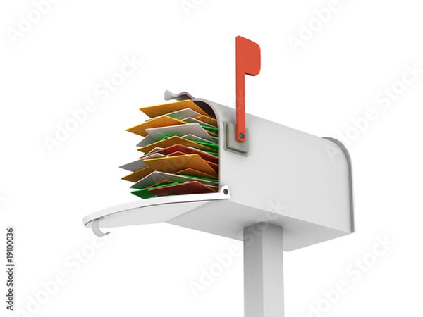 Fototapeta Full Mailbox 2