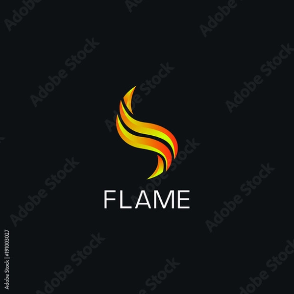 Obraz Flame Logo