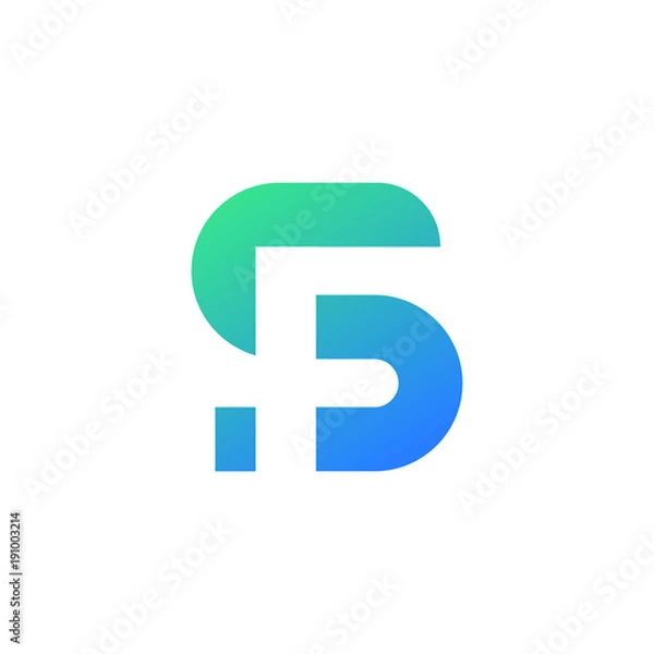 Obraz Letter S F