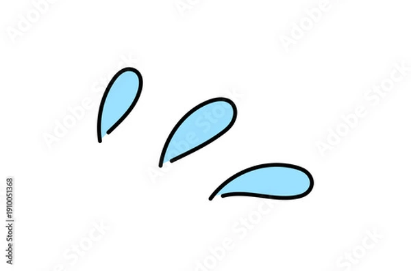 Obraz 焦りの漫符アイコン