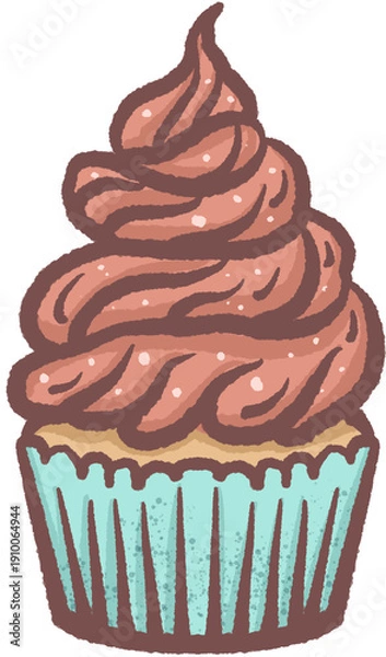 Obraz cute-cupcake-vector