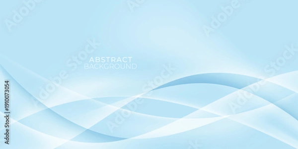 Obraz Blue abstract background effect  line light. vector illustration