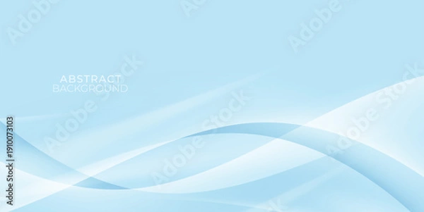 Obraz Blue abstract background effect  line light. vector illustration