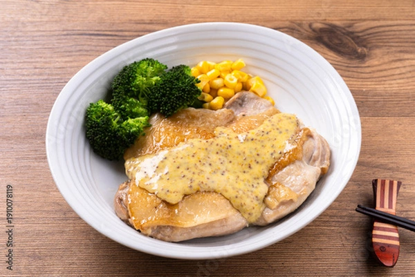 Obraz ハニーマスタードチキン