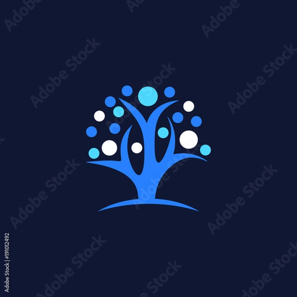 Obraz Dot Tree Family Tree