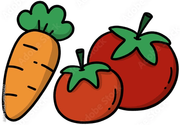 Fototapeta Fresh Vegetables