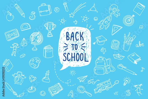 Obraz Back to school.