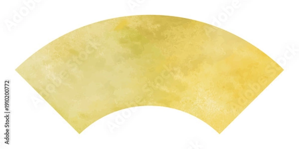 Obraz 高級感のある水彩ゴールドの地紙風、和風フレーム　ベクターイラスト　金色　コピースペース　テクスチャー　アイコン