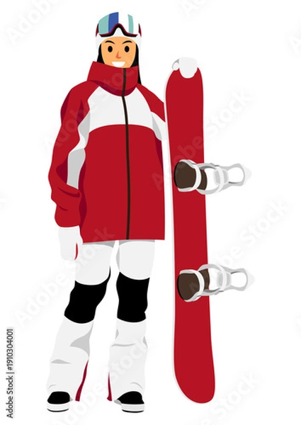 Obraz スノーボード