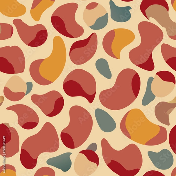 Obraz exaggerated--playful-shape-wallpaper