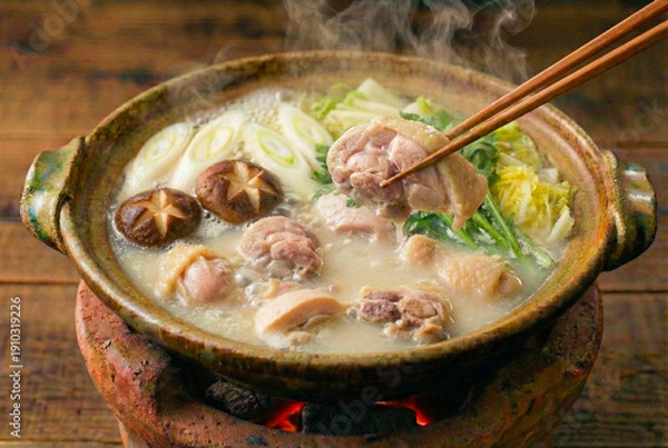 Obraz 鶏の水炊き