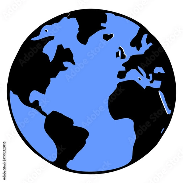 Obraz Planet Earth Icon