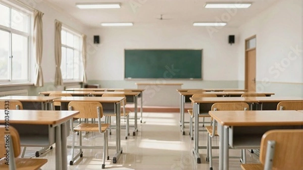 Obraz classroom at school